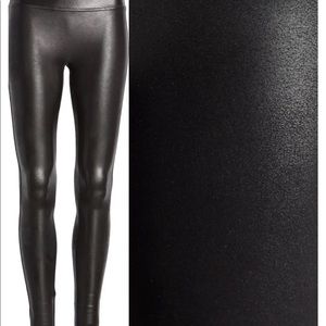 Spanx faux leather leggings